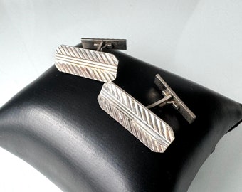 Antique cufflinks made of 900 silver - Austria around 1900