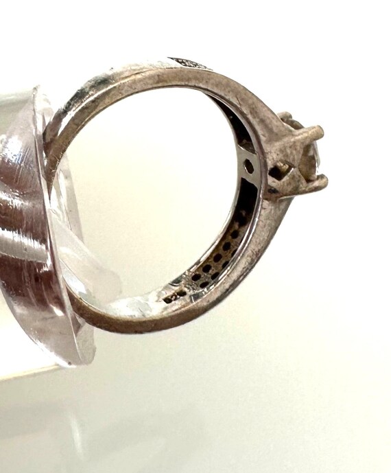 Vintage 925 Silver Ring With Zirconia! - Etsy Canada