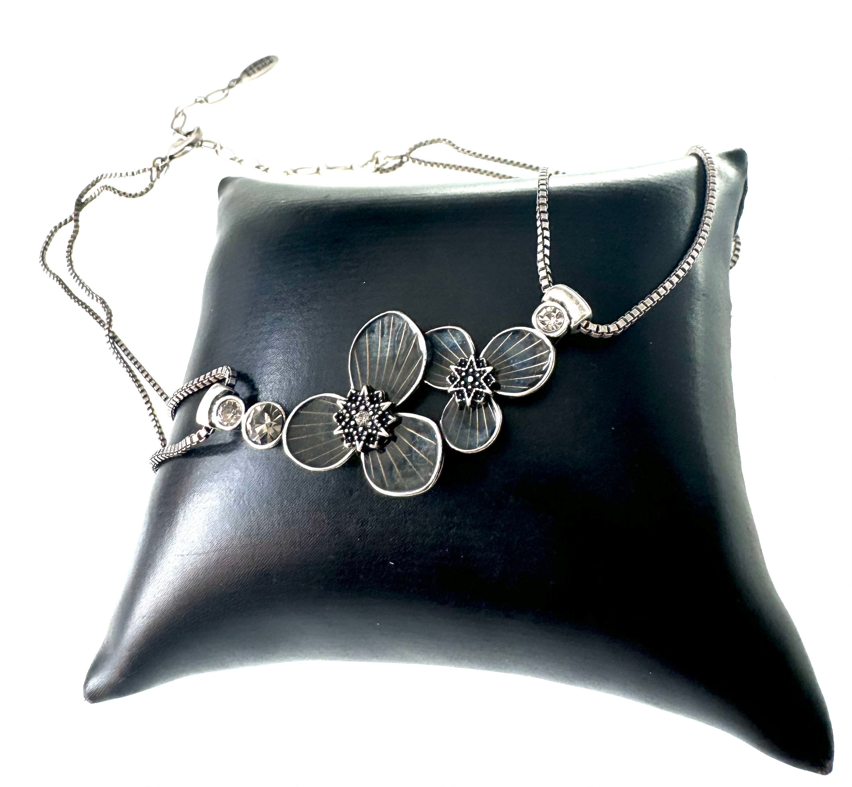 Demi-parure Danoise En Argent Sterling - Bracelet + Boucles D'oreilles - Vintage Années 1960 - OCCASION