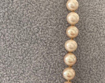 Collier De Perles Multicolores Vintage - Fermoir à Vis - Longueur 41cm - Occasion Parfait état