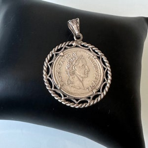 835 Silber Münze Anhänger Silber Medaille Augusta Vindelicorum 1985 - Ticaesardivi !