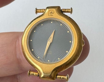 Seltene Vintage Pierre Cardin Uhr Chromachron Armbanduhr !