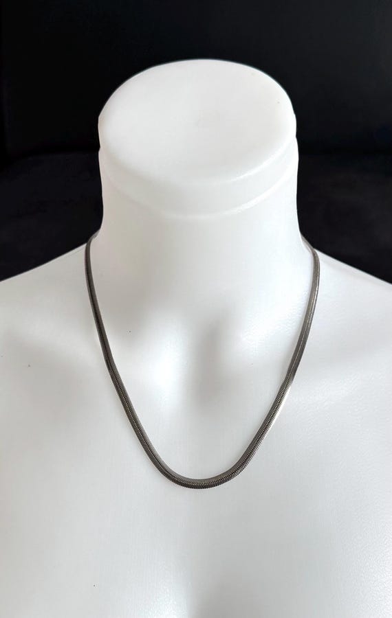 Vintage Necklace 925 Silver FBM - Friedrich Binder Snake Chain