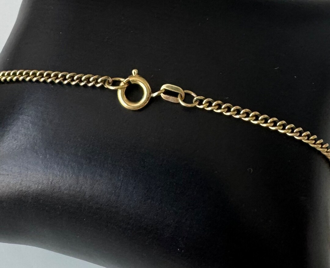 Timeless Elegance: Gold-plated Vintage Link Chain in Gold - Etsy