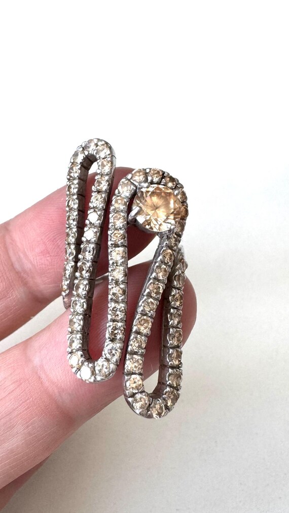 Cocktail Ring 925 Silber  Statement Ring Vintage … - image 3