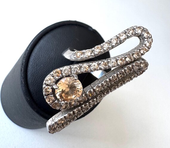 Cocktail Ring 925 Silber  Statement Ring Vintage … - image 15