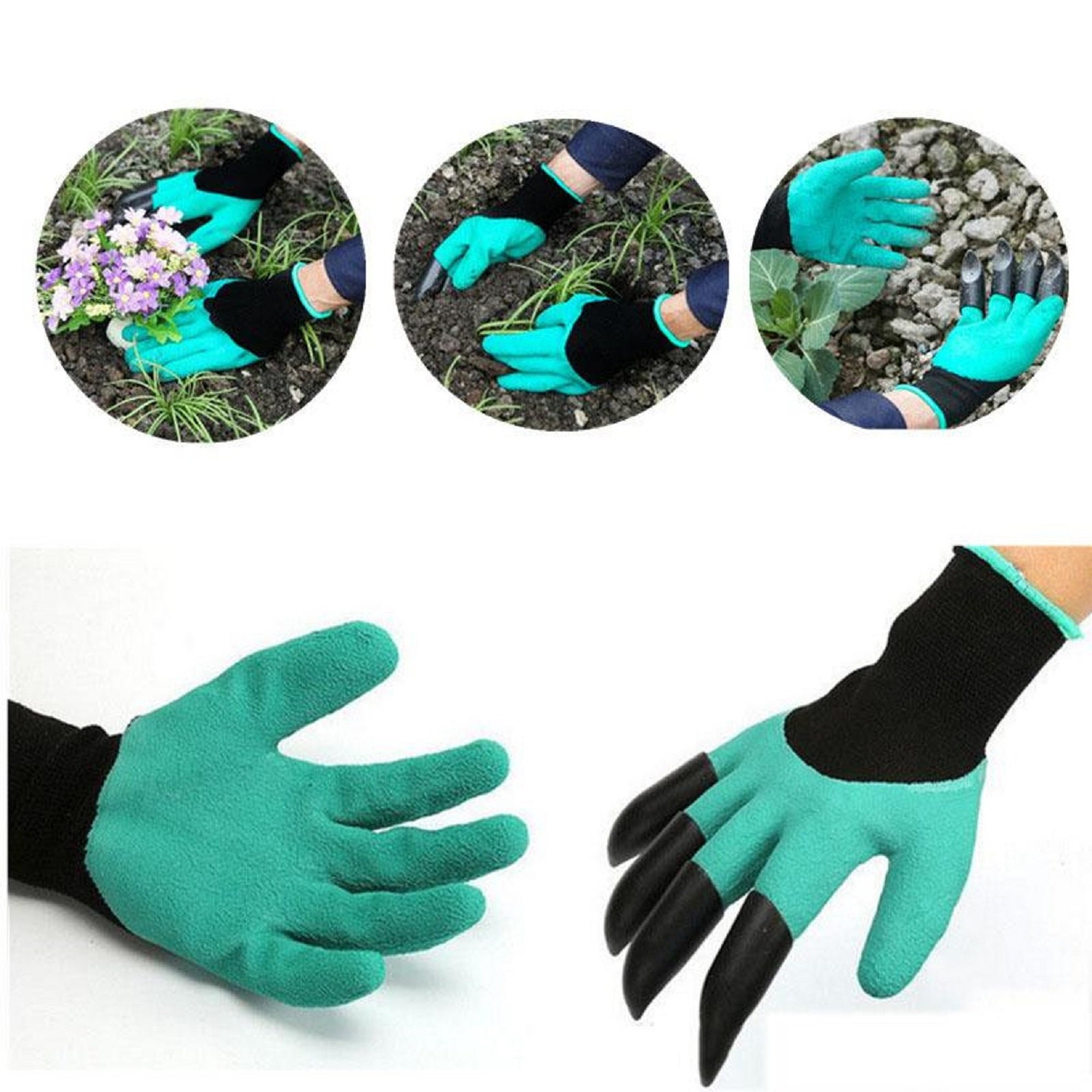 Forest Farming Garden Gloves For Digging & Planting With 4 ABS Etsy