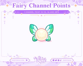 Fairy Channel Points for Twitch | Twitch Channel Point Icon | Twitch Emotes | Stream Emotes |  Discord |  Channel Points Redeem | TOTK BOTW