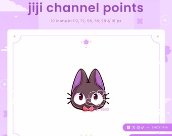 Delivery Cat Twitch Channel Point Icon | Emotes, Sub Badges for Discord & Youtube