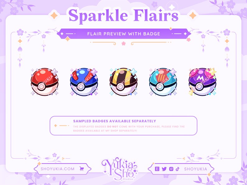 Sparkle Twitch Sub Badge Flair Bit Badges Twitch Sub Badges Twitch Flair Badge Flair Badge Flair Twitch Cute Sub Badges image 2