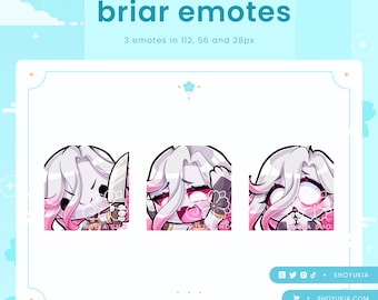 Twitch Emote Pack : Briar  | LoL Emotes for Discord, YouTube & TikTok