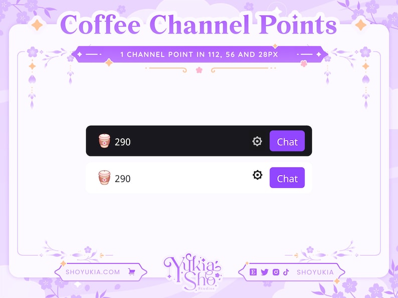 Coffee Channel Points for Twitch Twitch Channel Point Icon Twitch Emotes Stream Emotes Channel Point Redeem image 2