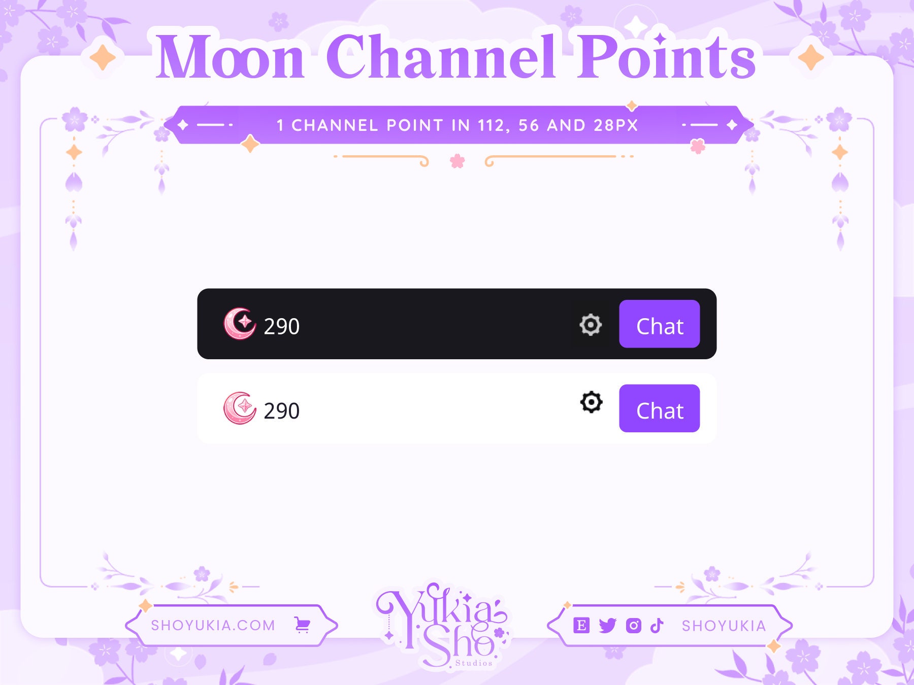 Moon Channel Points pink for Twitch Twitch Channel Point Icon Twitch ...
