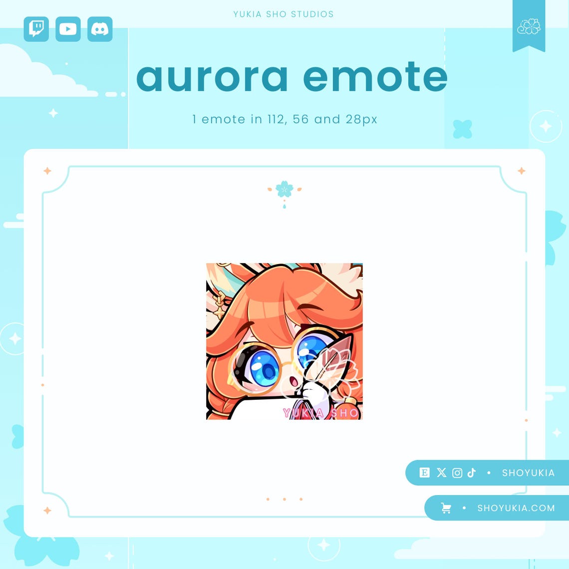 Aurora Noted Twitch Emotes | Lol Emotes for Discord & Streaming - Etsy