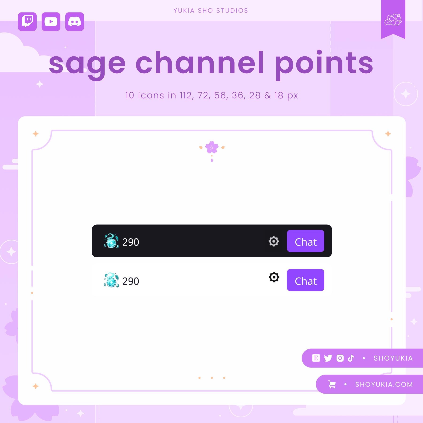 Sage Orb Twitch Channel Point Icon | Emotes, Sub Badges for Discord ...