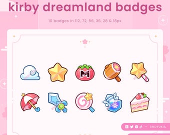 Dreamland  Twitch Sub Badges | Bit Badges & Channel Points for Discord