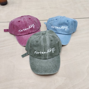 Nintendogs logo cap