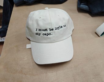 Loyle zu meiner Capo Mütze