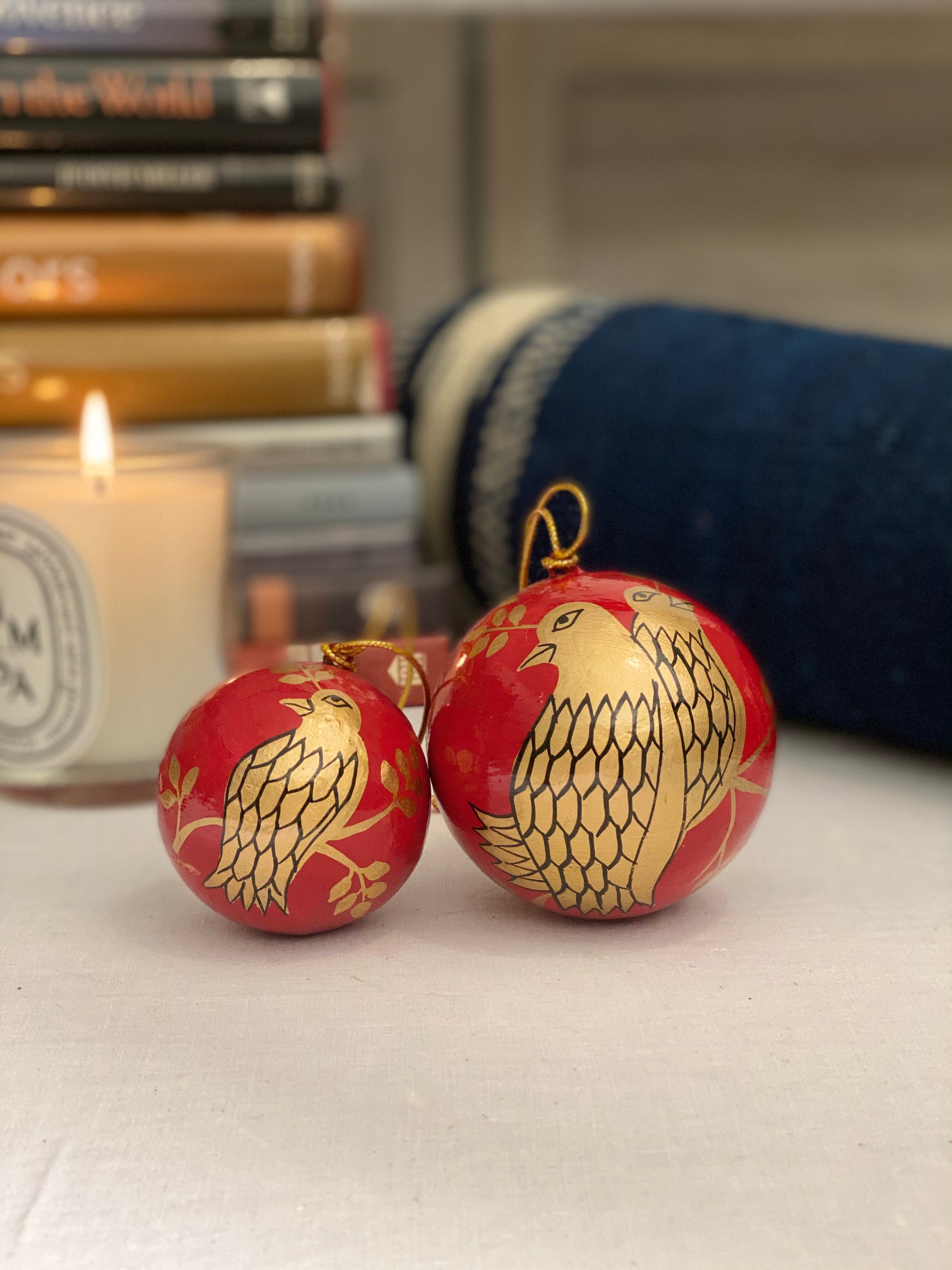 Set of 3 Christmas Decorations Large or Small  Etsy UK