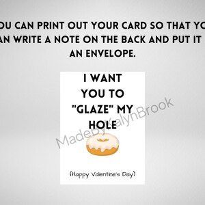 Naughty Valentine's Day Card, Printable Card, Valentine's Day Gift for ...