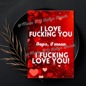 Sexy Anniversary Card Digital Download