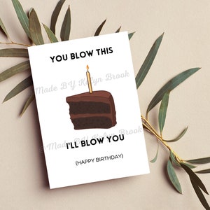 Printable Naughty Birthday Card, Sexy Gift for Him. - Etsy