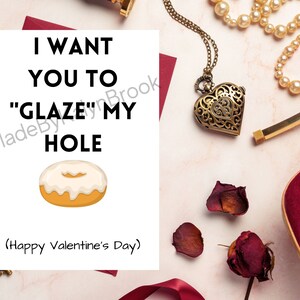 Naughty Valentine's Day Card, Printable Card, Valentine's Day Gift for ...