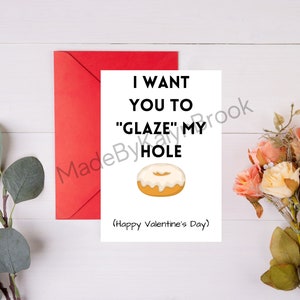 Naughty Valentine's Day Card, Printable Card, Valentine's Day Gift for Him - Etsy