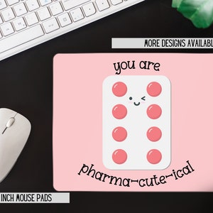 Pill Pack Mouse Pad-Pharmacy Student Gift-Pharmacy Supplies-PharmD Gift-Pharmacist Gift-Pharmacy Puns-Pharmacy Gift Exchange
