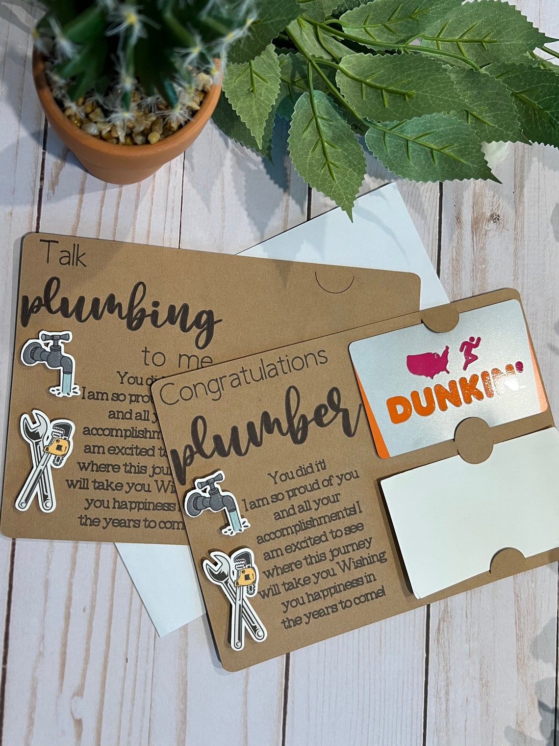Plumber Trade School Graduation Card--plumber Gifts-plumber Card-trade ...