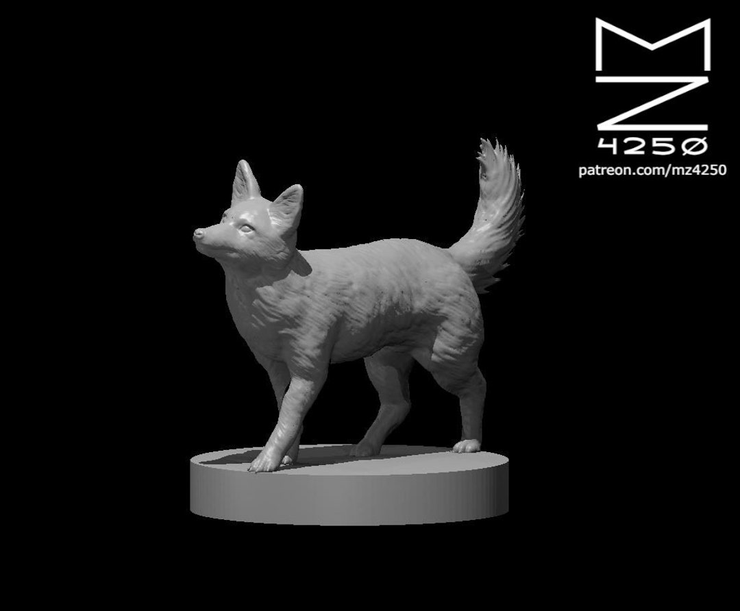 Jackal, Miniature for Dungeons and Dragons by Mz4250 - Etsy