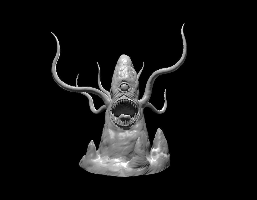 Roper, Miniature for Dungeons and Dragons by Mz4250 - Etsy