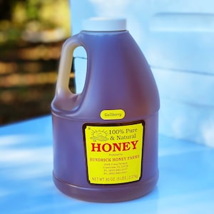 80oz Gallberry Honey (Raw + Unprocessed)