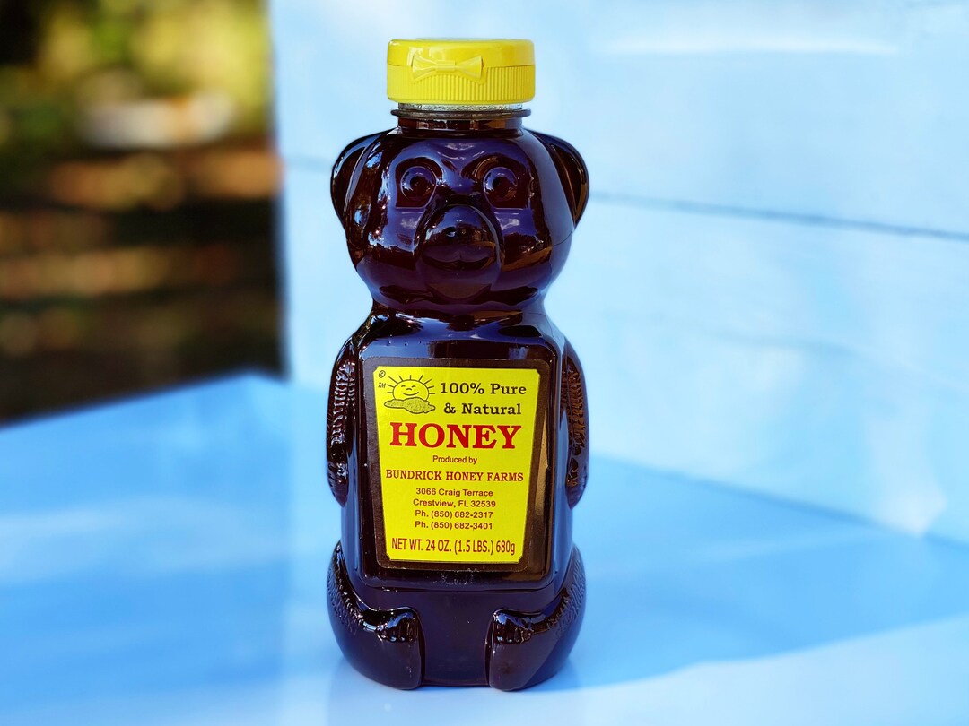 24oz Special Dark Wildflower Honey raw Unprocessed Etsy