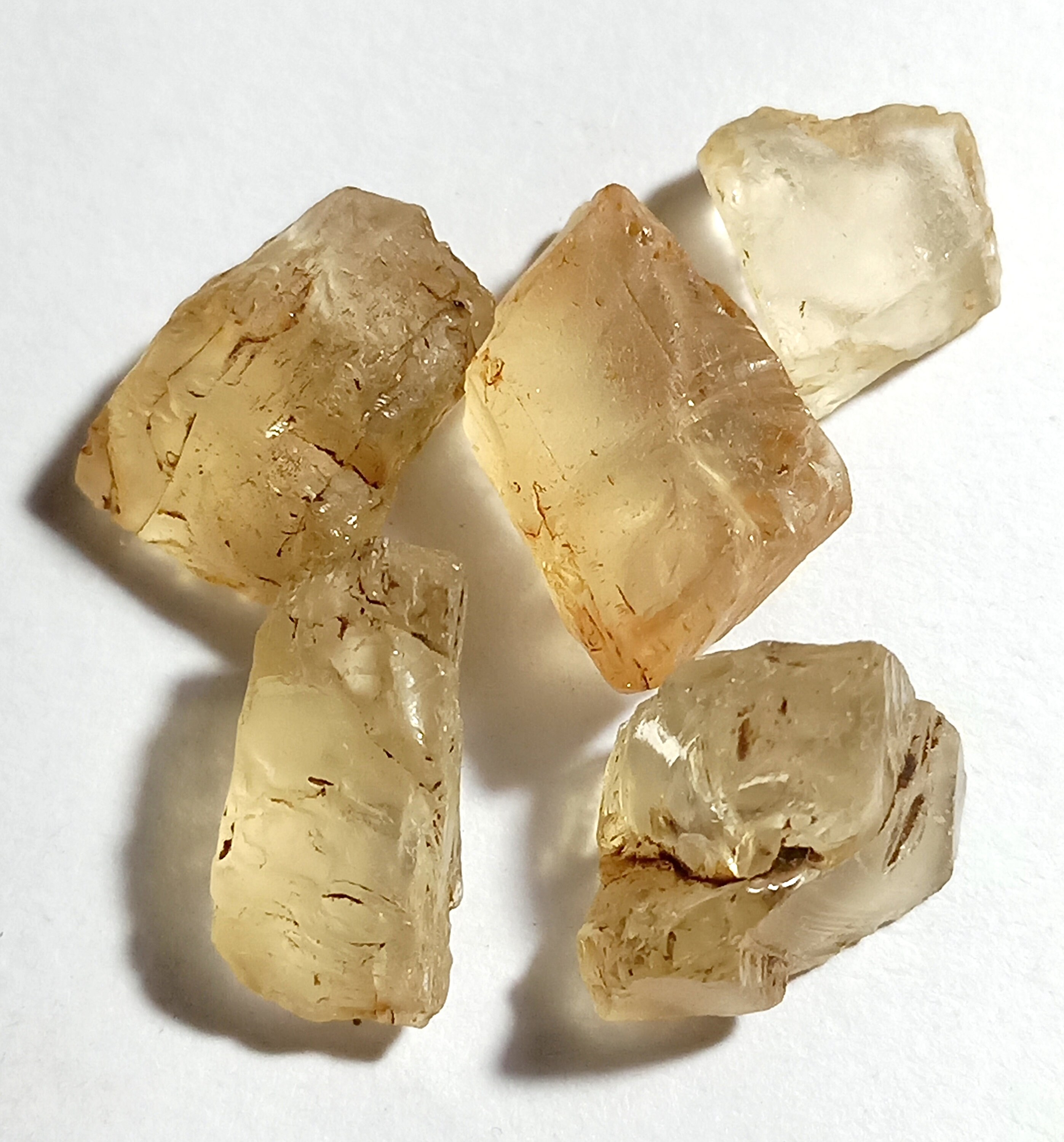 5 Pieces Lot Raw Crystals YELLOW SCAPOLITE ROUGH Etsy UK