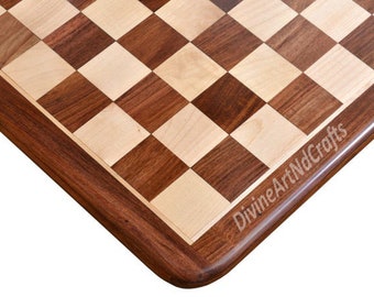 Wooden chess board || Chess Board || Sheesham Wood Board with a premium quality / Hand crafted chess board