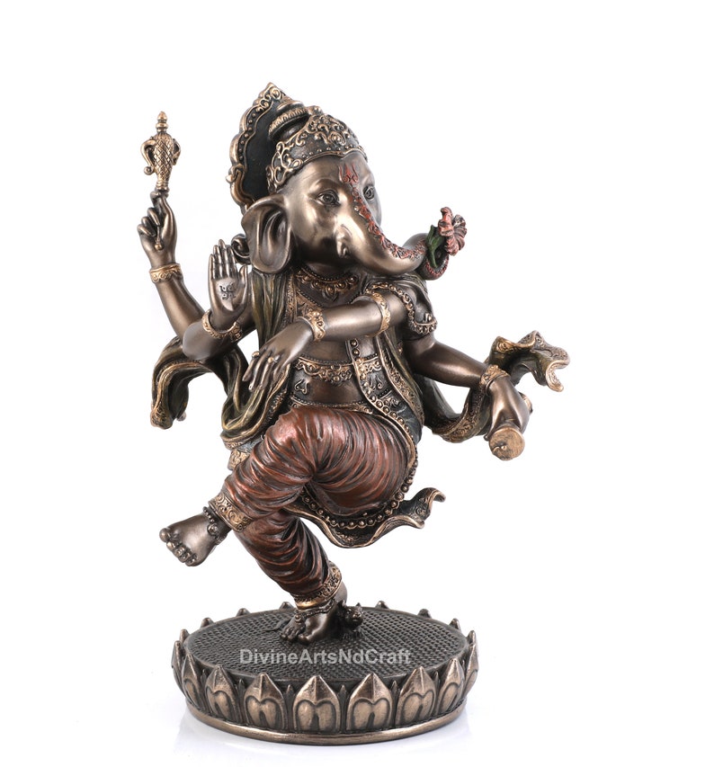 Ganesha Statue/elephant Headed Hindu God of Good Luck Wealth - Etsy