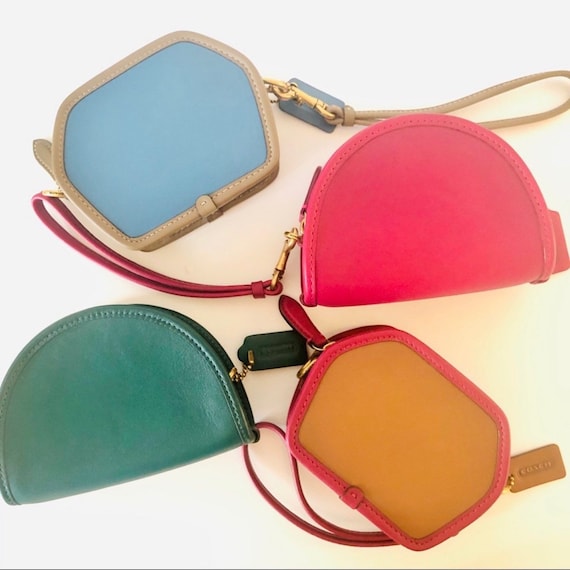 COACH hexagon limited edition color block mini co… - image 3