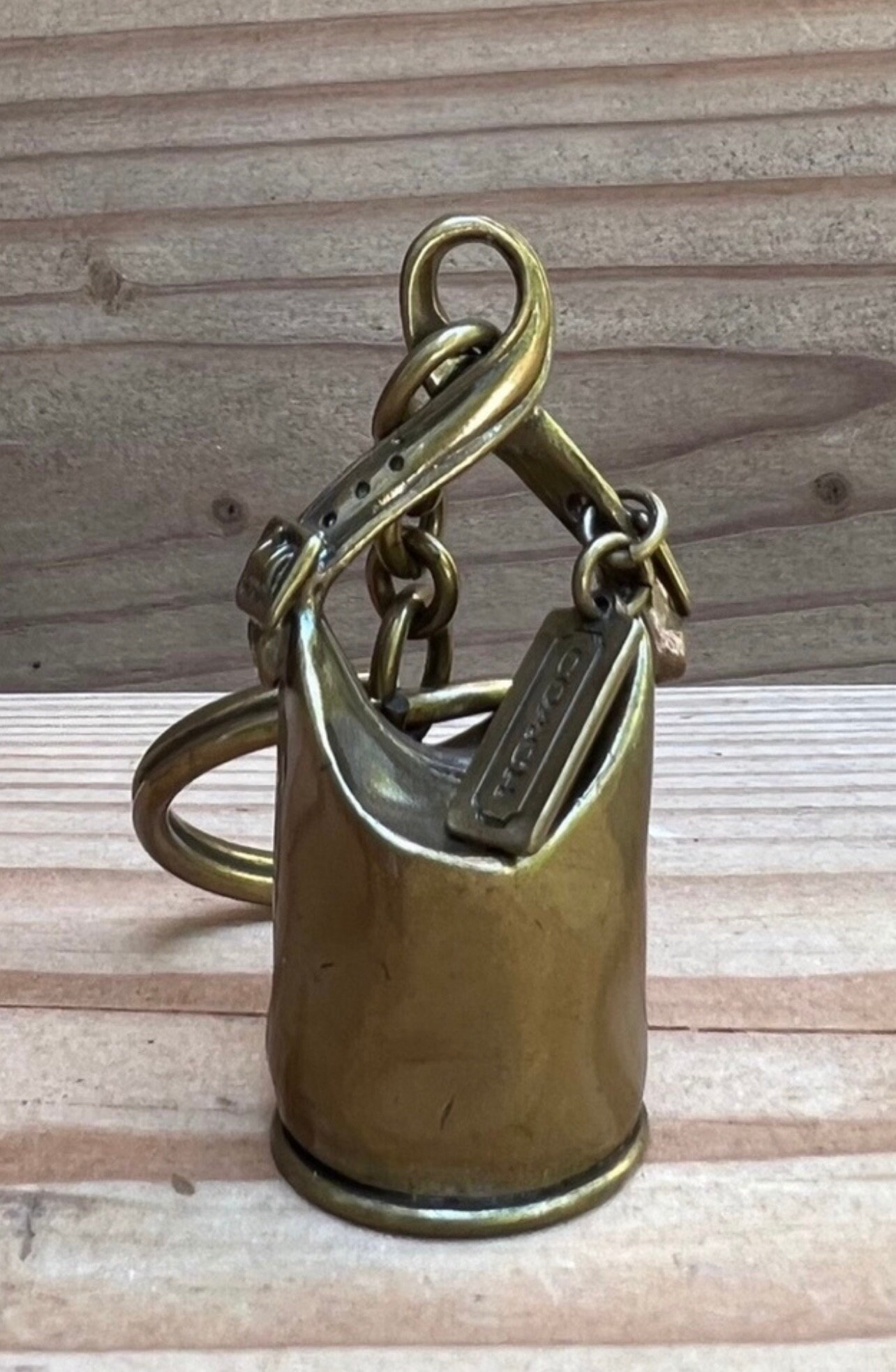 小物 90s Vintage Coach Duffle Sac Key Fob New, Vintage Coach Duffle Sac Keyfob for 9085, 9953, 9019