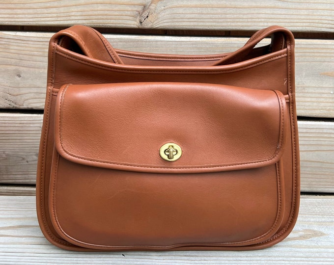 New Vintage Coach Taft Bag 9980 British Tan Etsy