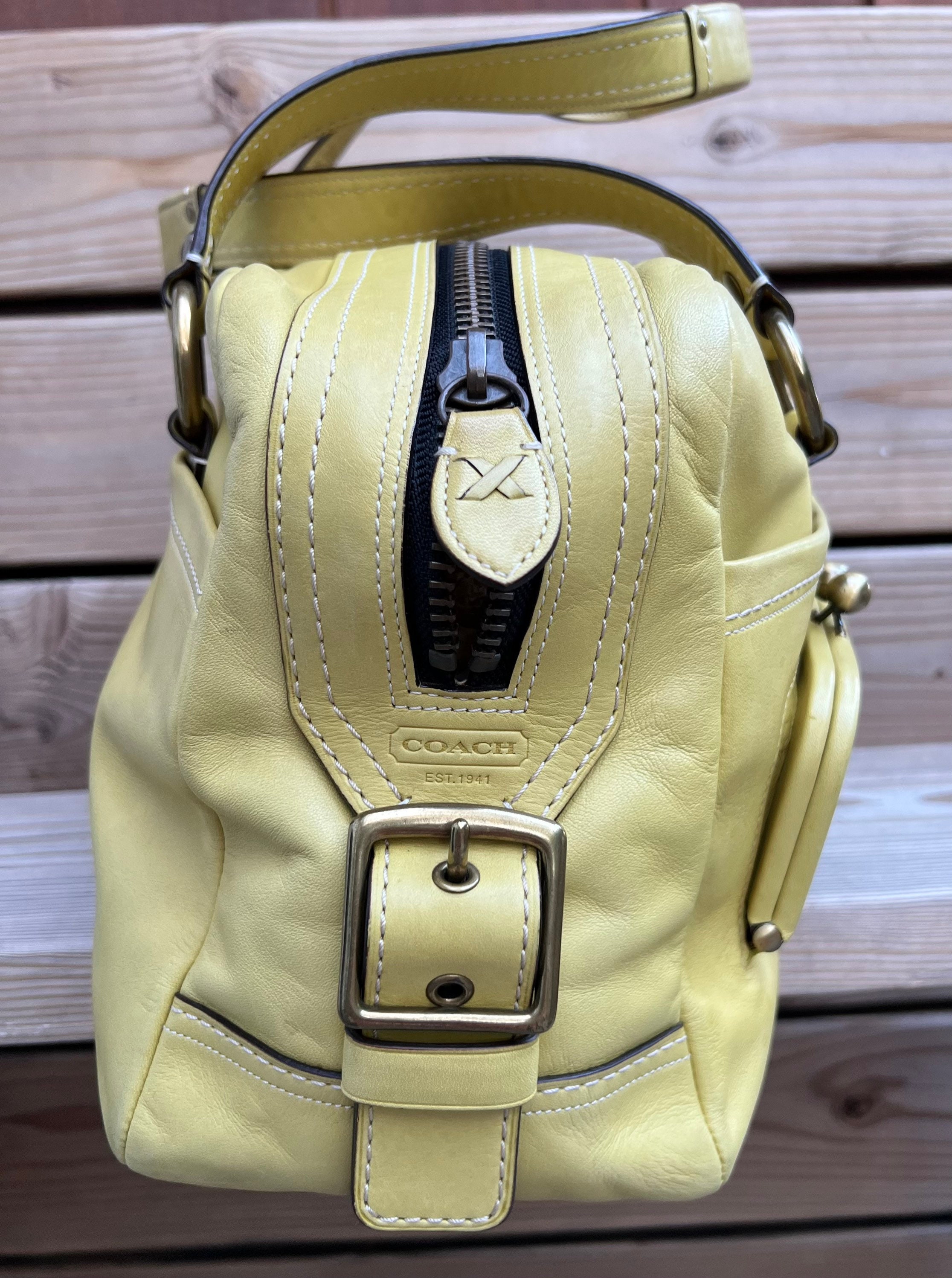 Coach Double Kisslock Limited Edition Handbag - Etsy