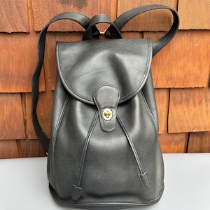 Navy XL Vintage Coach Travel Backpack Weekender Carry on Unisex Rucksack,  9943 - Etsy