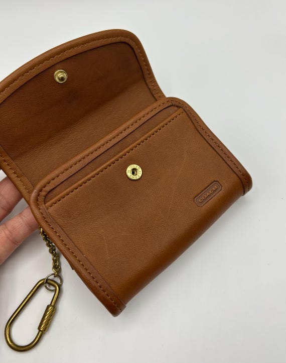 Like New Vintage Coach Multifunction Purse Small Card Coin Case