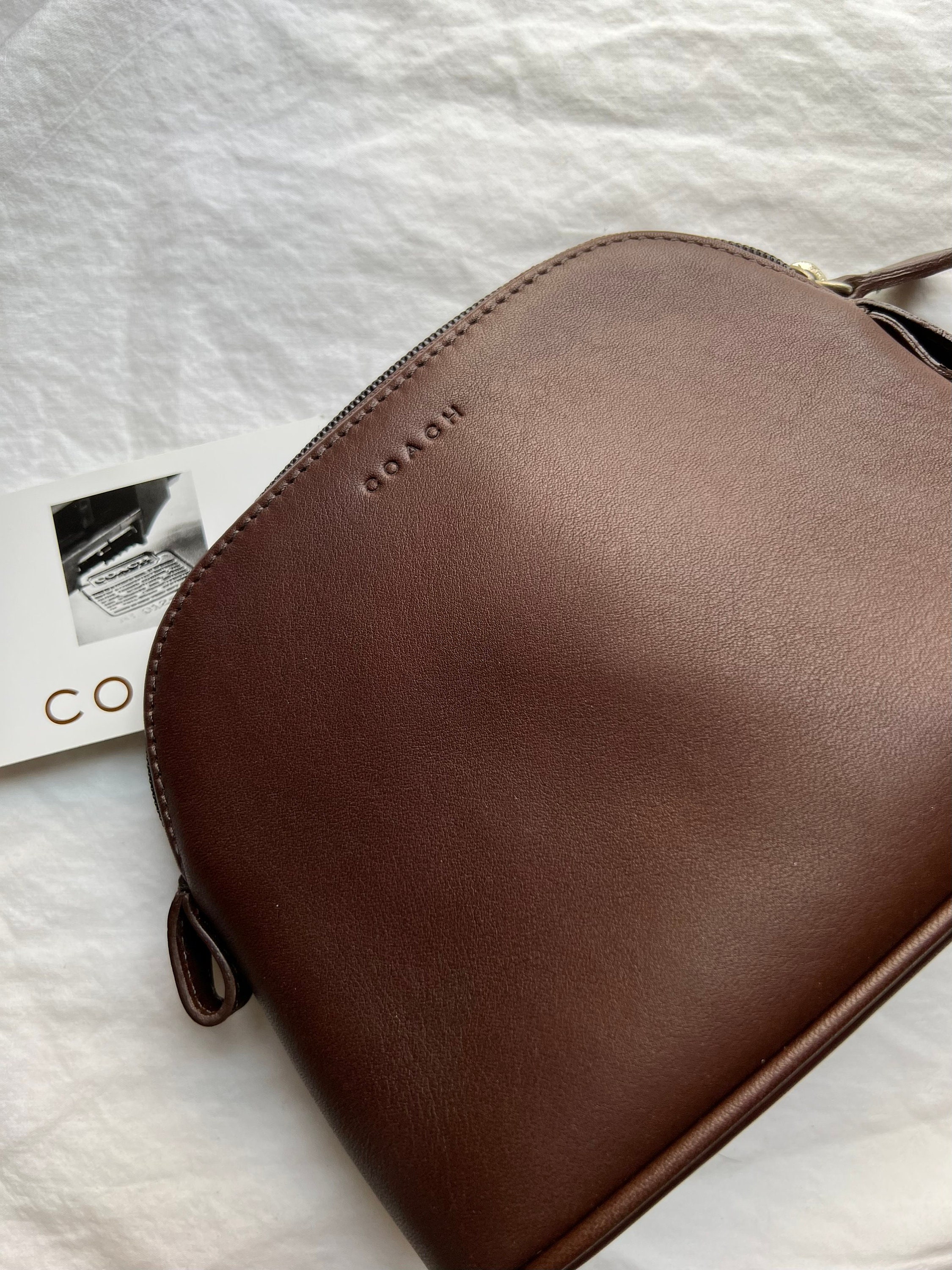 New 90s Vintage COACH Makeup Cosmetic Pouch Etsy