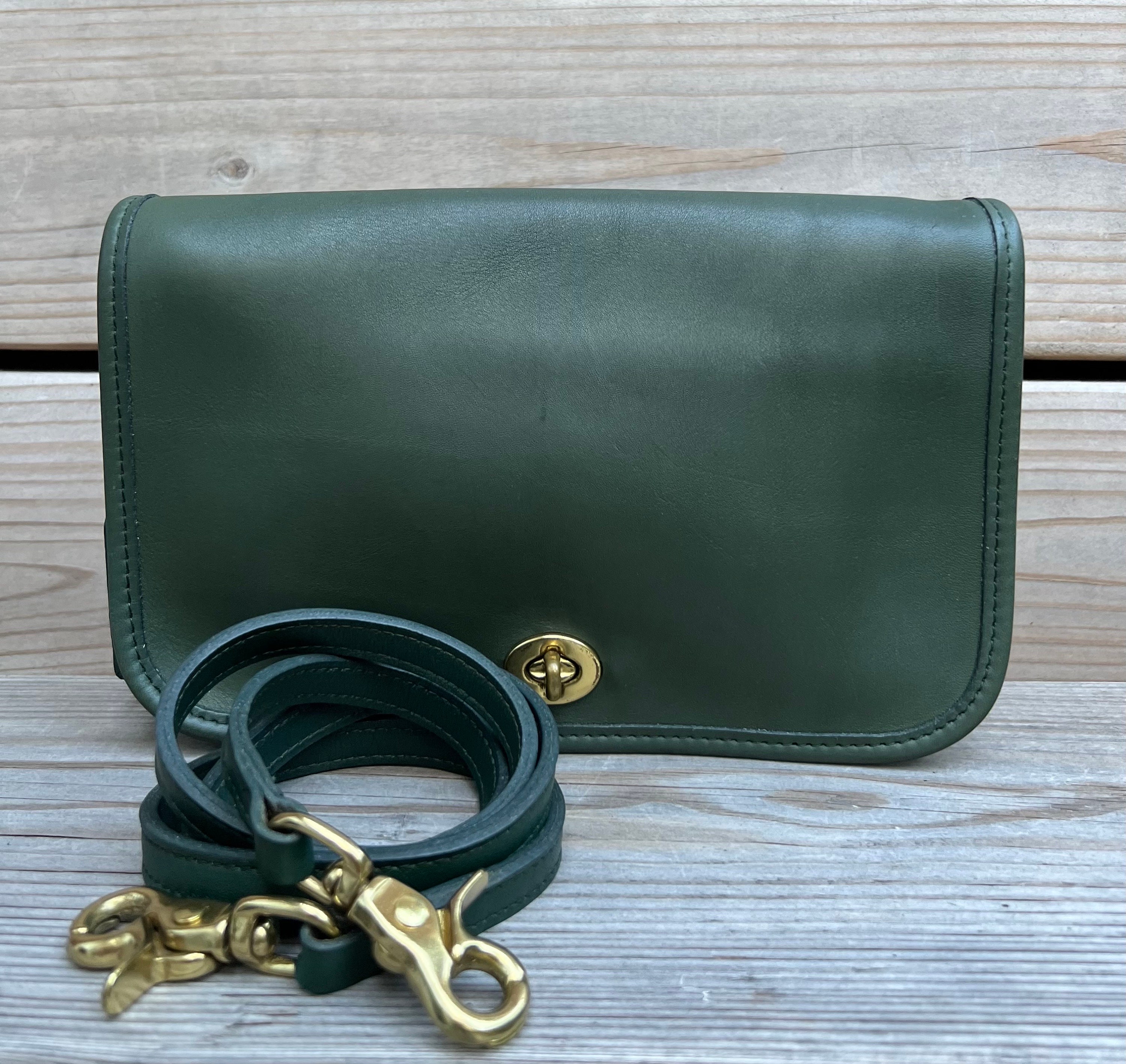 Small Green Coach Purse (Used)