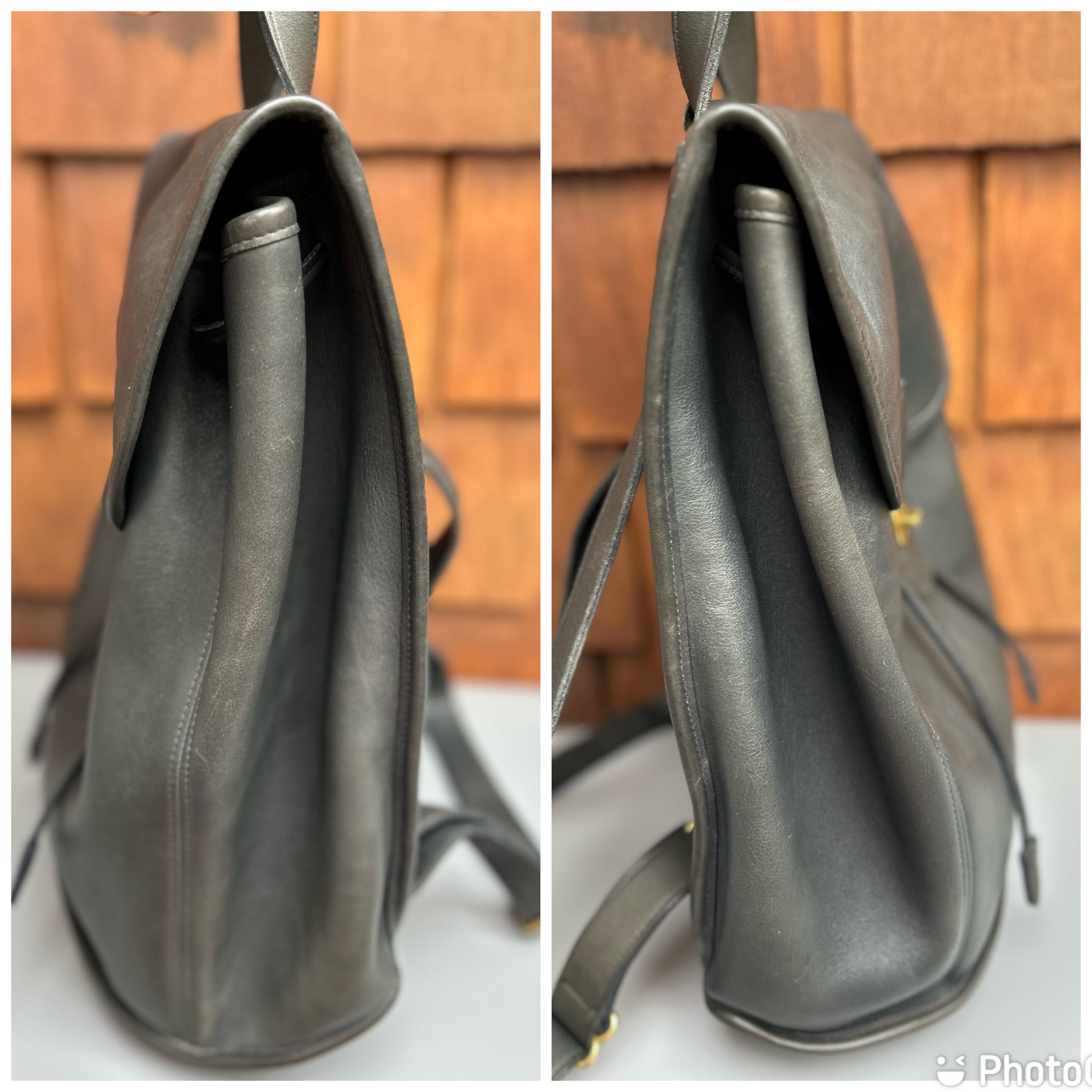Coach, XL Vintage Travel Rucksack
Creed: 0529 made in the United States New 90s Vintage Coach XL Travel Backpack Weekender Carry on  main image 2
