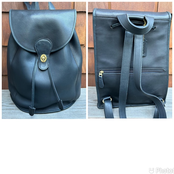 希少 Coach Vintage Backpack Handbag 2way 希少 Coach Vintage Backpack Handbag 2way COACH VINTAGE RED