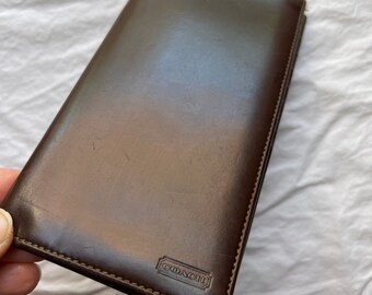 coach water buffalo wallet