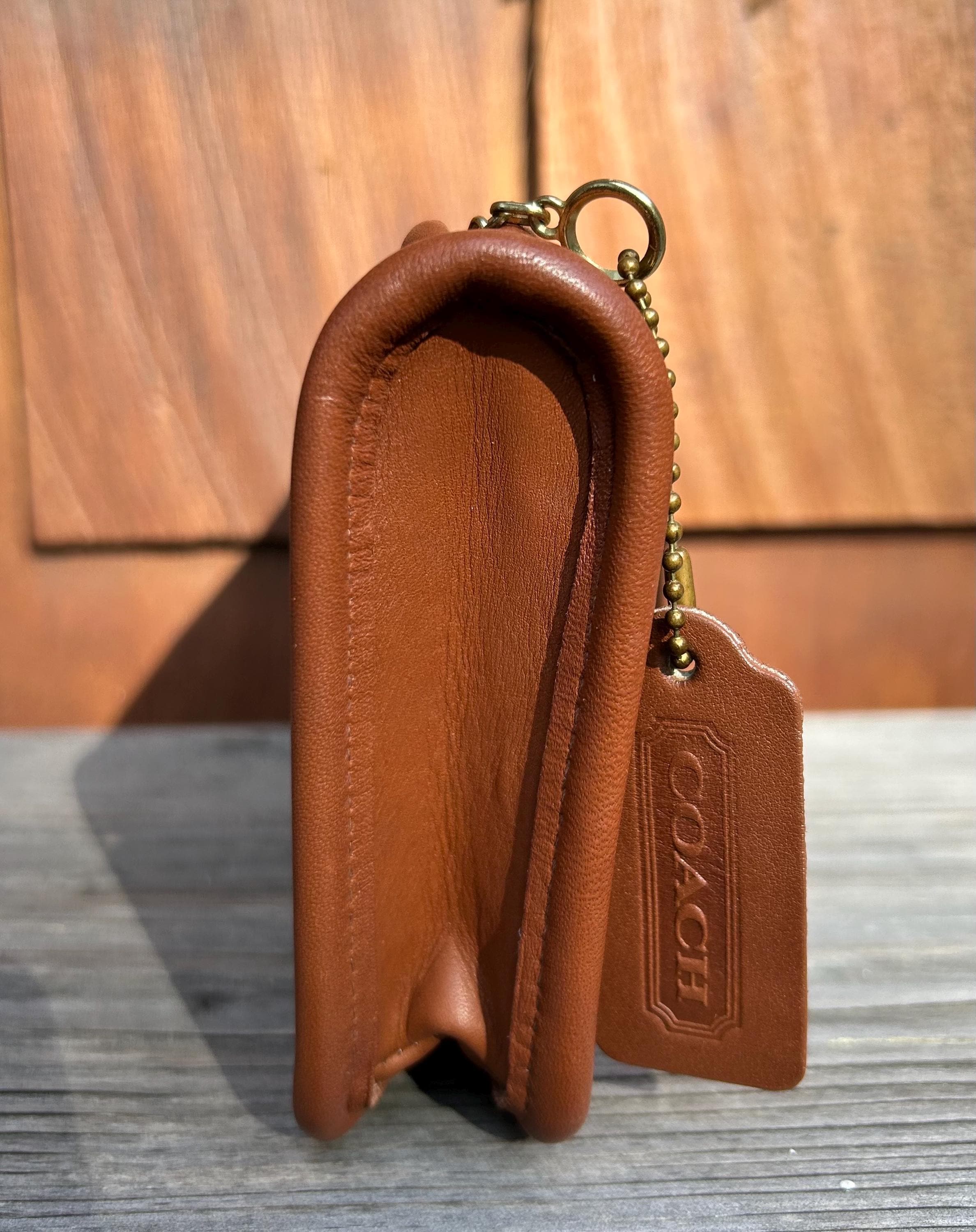 New Vintage COACH Chunky Case Cosmetic Multipurpose Utility Pouch