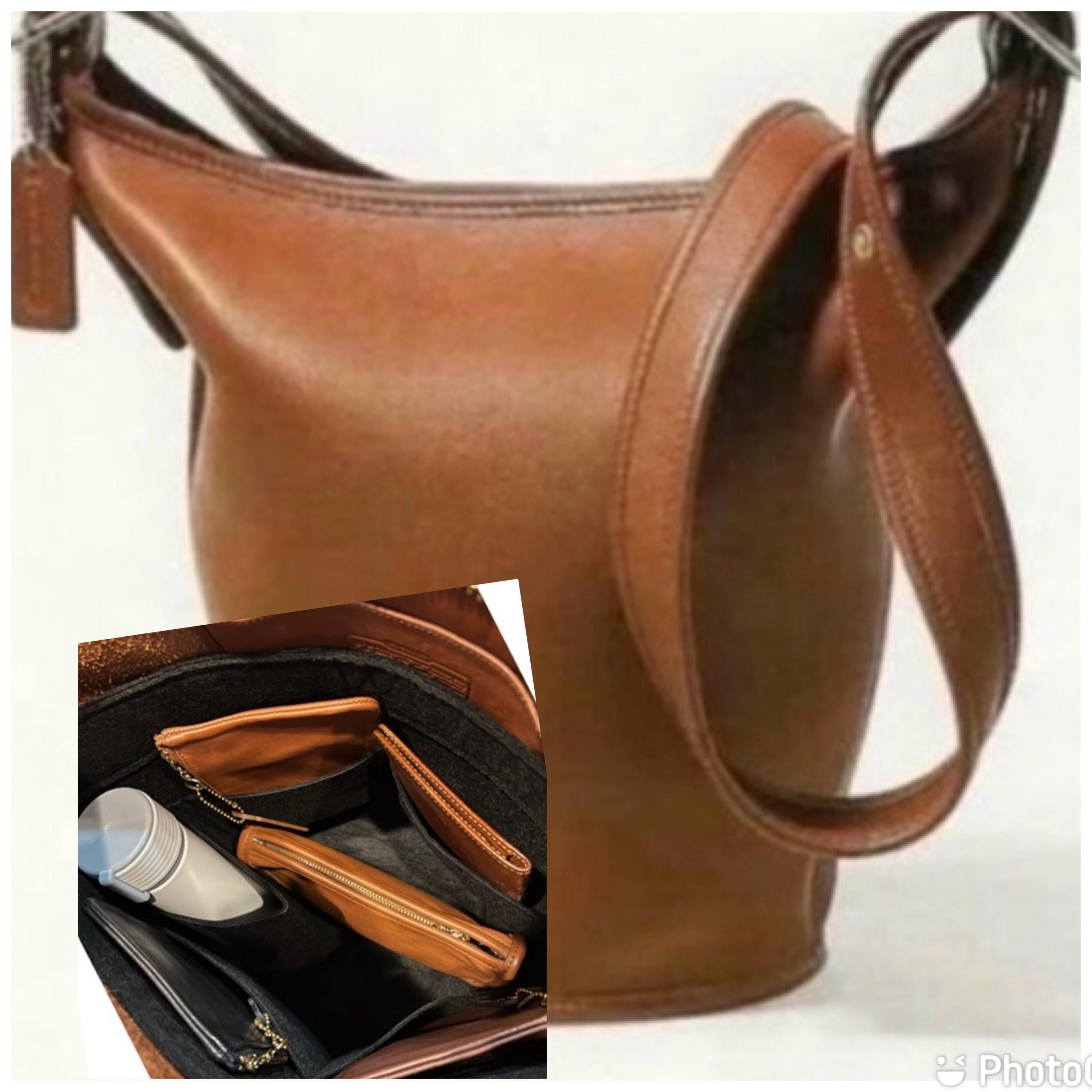 Vintage Coach 9953 Helen Berg’s Felt insert bag organizer